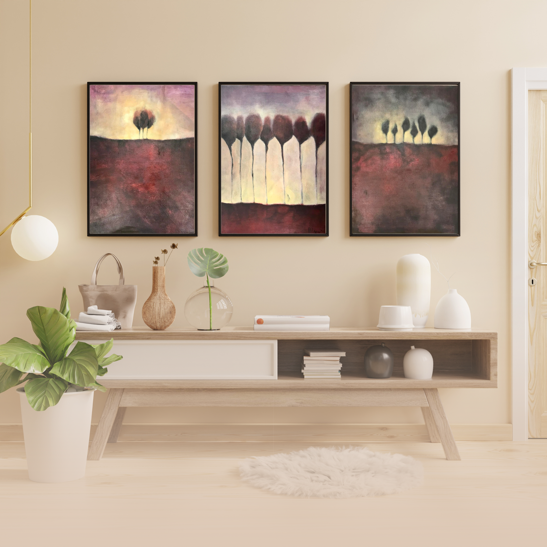 Minimalist wall art