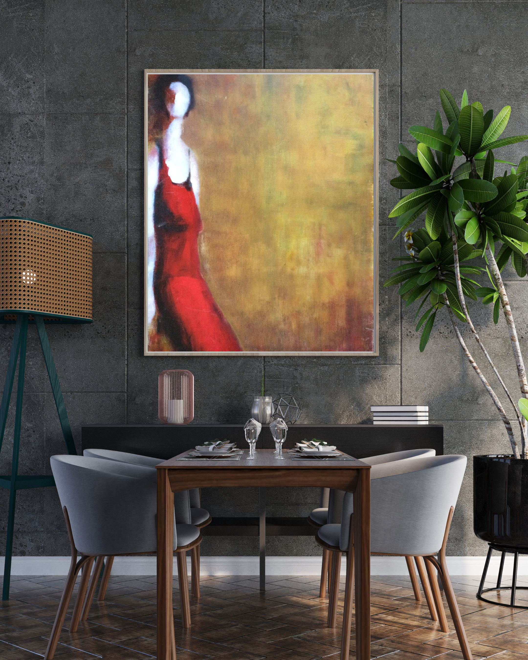 Lady in Red