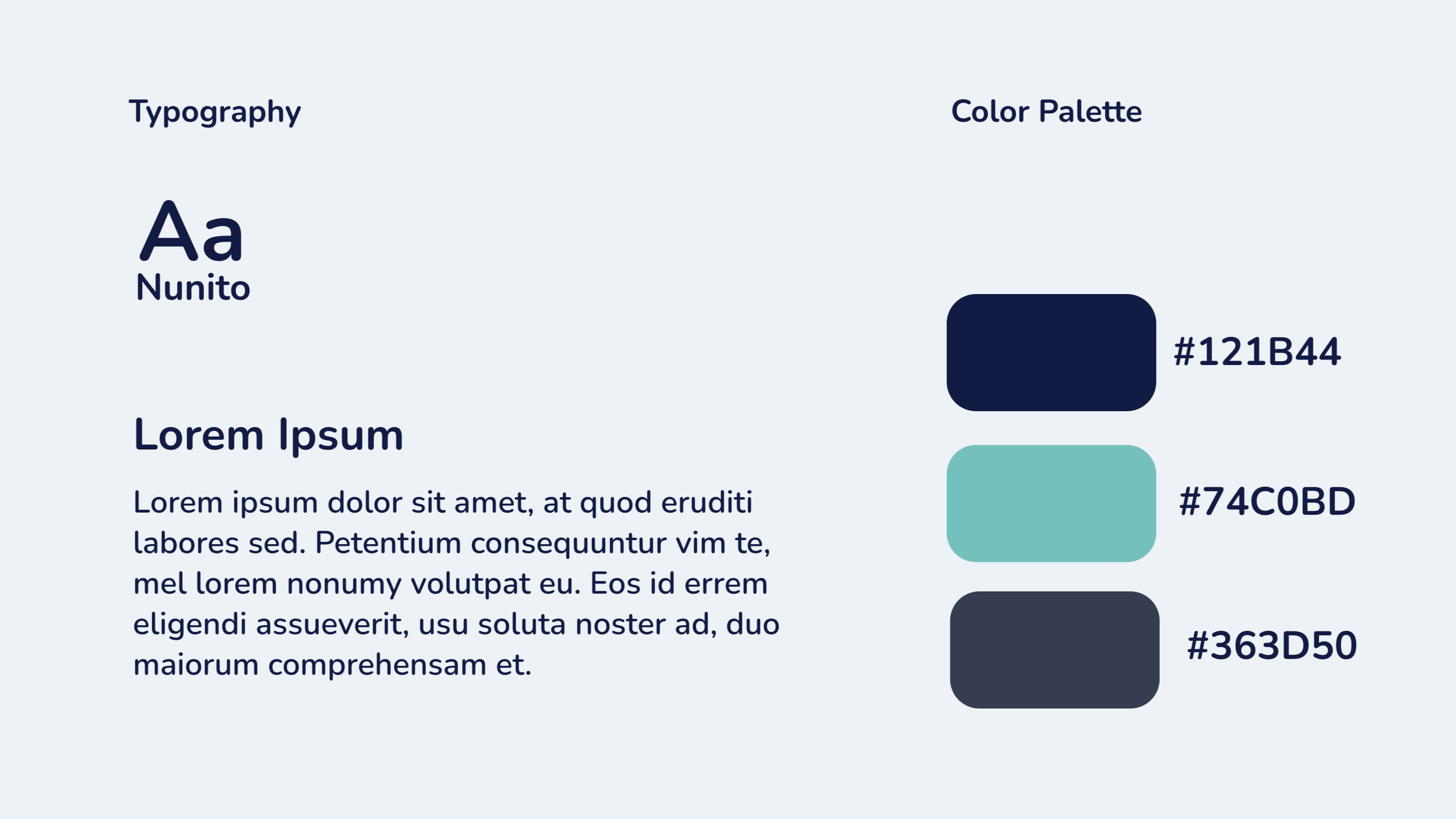 Visual design system