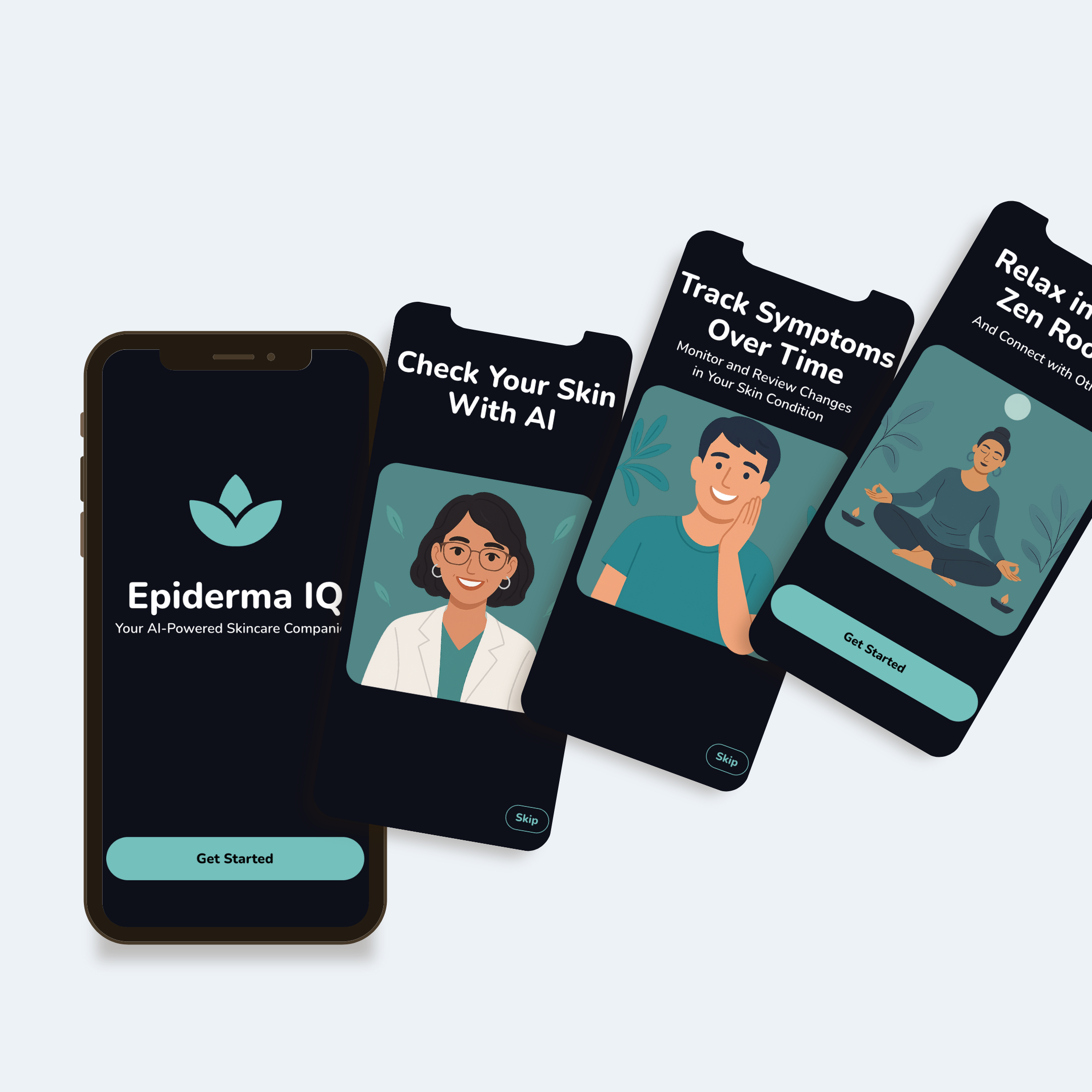Onboarding screens