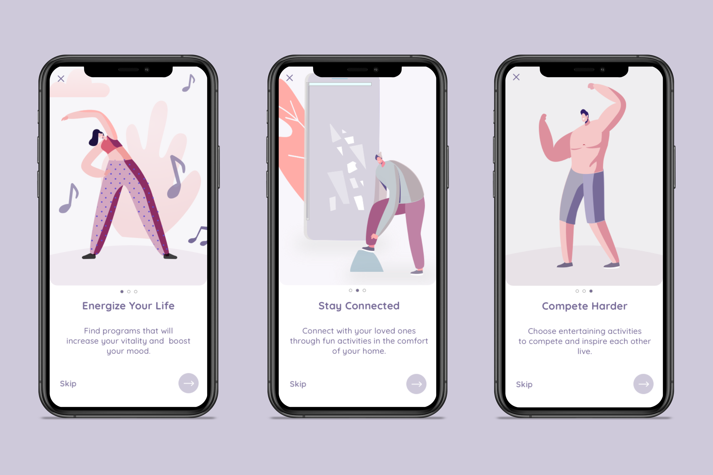 Activelyy — Interactive Feature for Fitness App