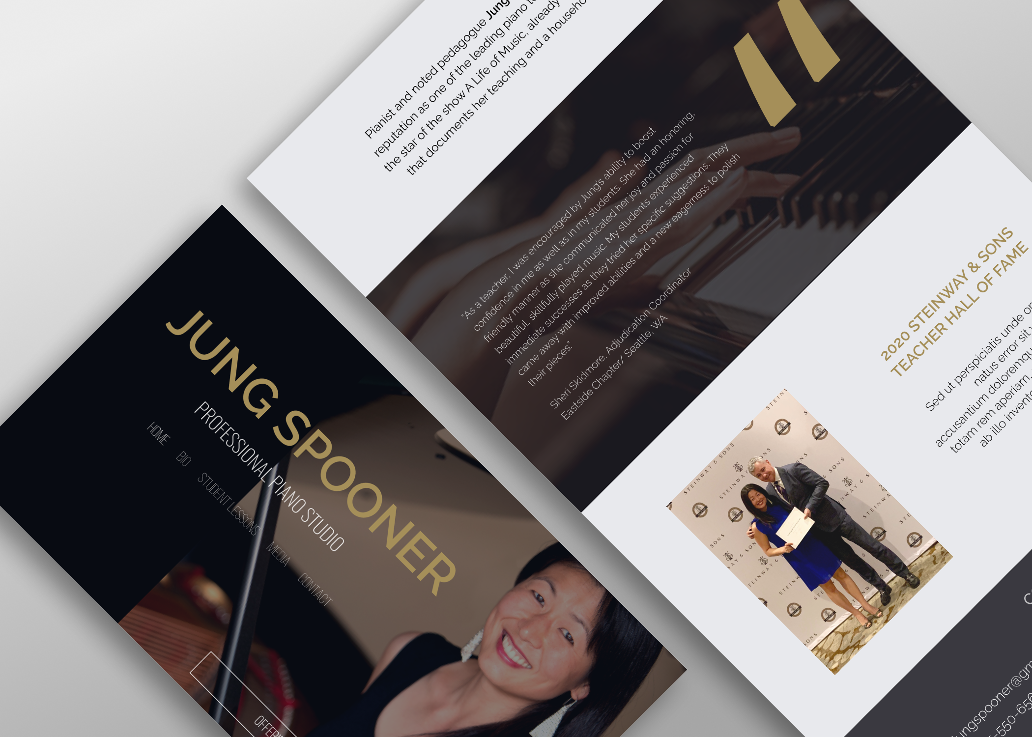 Musician's Landing Page Full