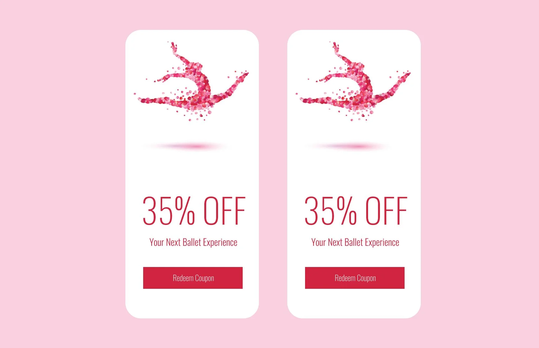 Redeem Coupon Ballet Pink