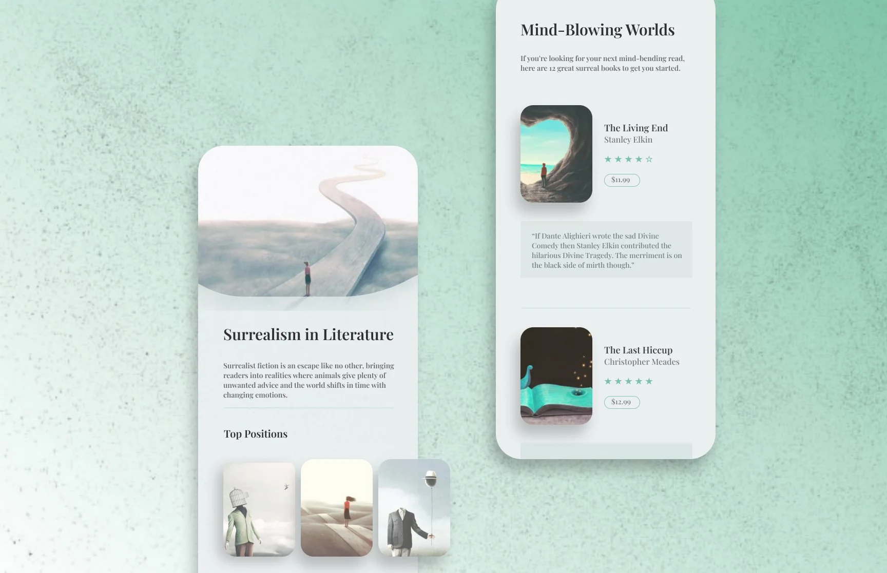 Pricing: Surrealistic Literature