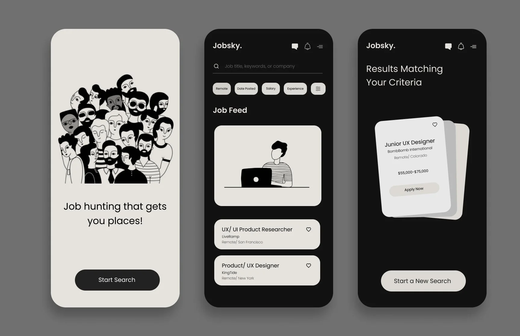 Job Search App Listing