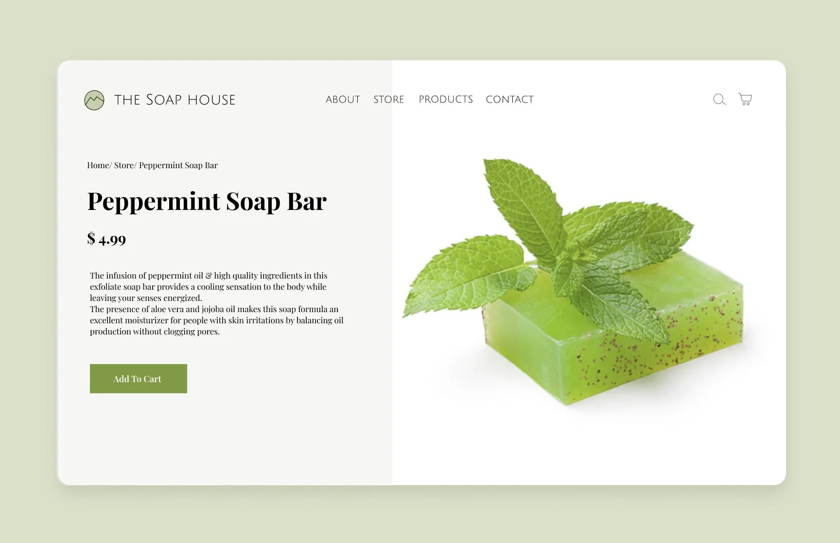 E-Commerce Soap House